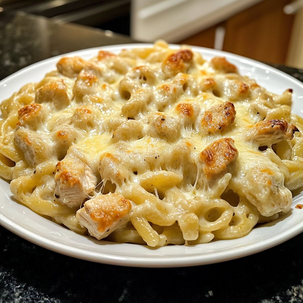 Easy Parmesan Chicken Pasta