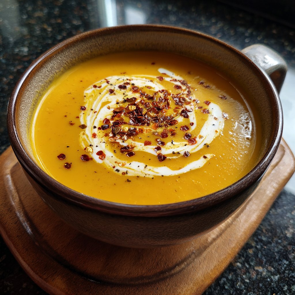 Spicy Pumpkin Squash Soup
