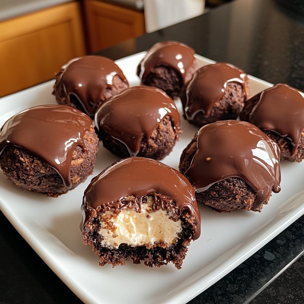 Choco Cheesecake Cookie Bites